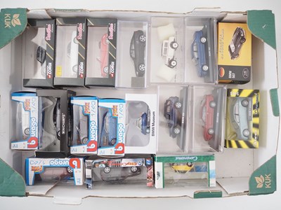 Lot 116 - A group of boxed and unboxed 1:43 scale models...