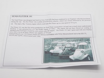 Lot 21 - A 1:43 scale SAMS MODEL CARS hand built model...