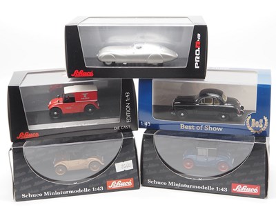 Lot 124 - A group of 1:43 scale models by SCHUCO and...