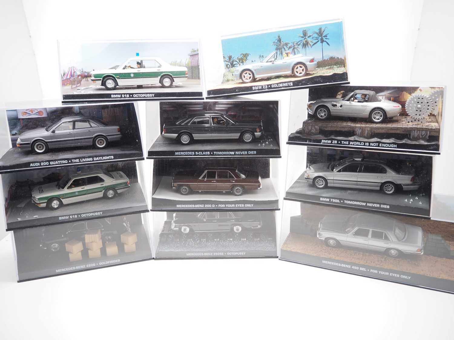 Lot 131 - A group of EAGLEMOSS James Bond collection...