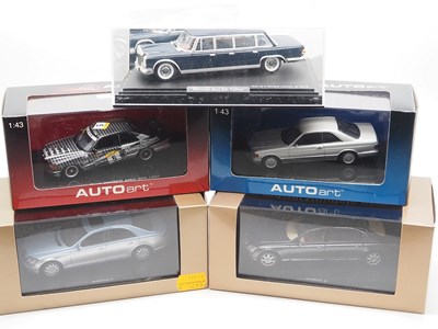 Lot 132 - A group of 1:43 scale models by AUTO ART and...