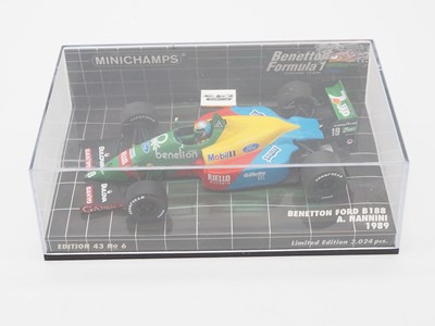 Lot 201 - A group of 1:43 scale Formula 1 race cars by...