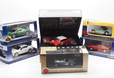 Lot 247 - A group of 1:43 scale models by CORGI & LLEDO...