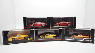 Lot 262 - A group of 1:43 scale models by MINICHAMPS,...