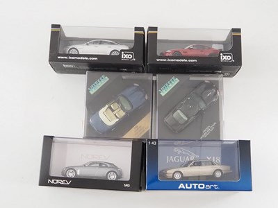 Lot 272 - A group of 1:43 scale models by IXO, NOREV,...