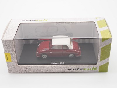 Lot 39 - A 1:43 scale AUTOCULT hand built resin model...