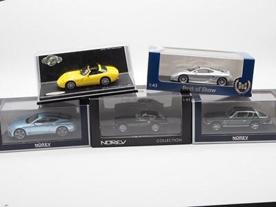 Lot 305 - A group of 1:43 scale models by NOREV, BEST OF...