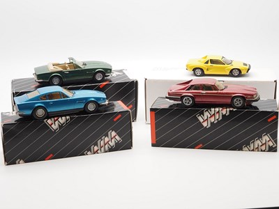 Lot 328 - A group of 1:43 scale hand built white metal...