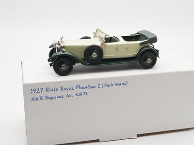 Lot 482 - A K&R REPLICAS 'KR71' hand built white metal,...