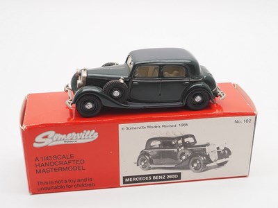 Lot 47 - A 1:43 scale SOMMERVILLE hand built white...