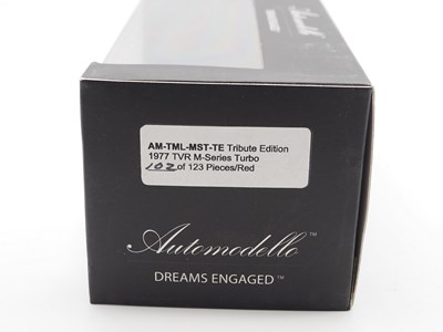 Lot 509 - A 1:43 scale AUTOMODELLO Ltd edition hand...