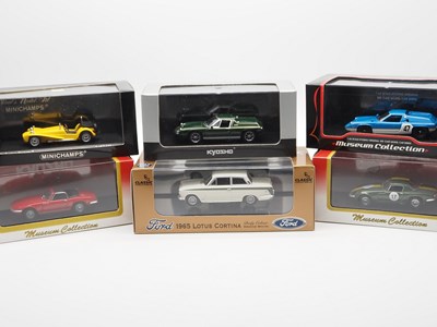 Lot 264 - A group of 1:43 scale models by KYOSHO,...