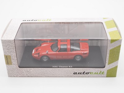 Lot 51 - A 1:43 scale AUTOCULT hand built resin model...