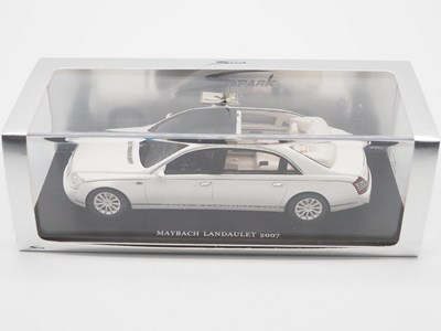 Lot 41 - A pair of hand built resin 1:43 scale models...