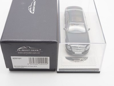 Lot 41 - A pair of hand built resin 1:43 scale models...