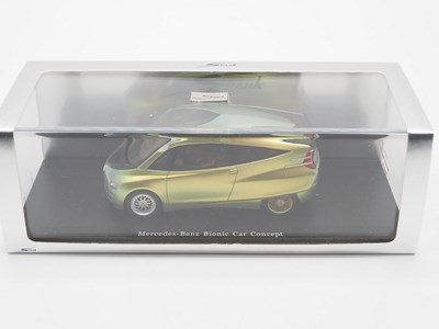 Lot 49 - A pair of hand built resin 1:43 scale models...