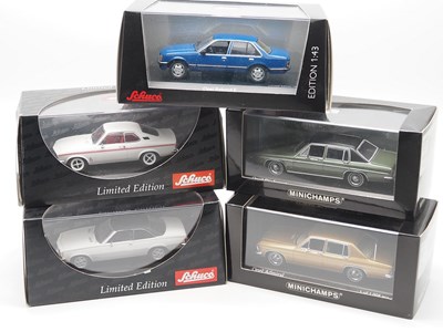 Lot 96 - A group of 1:43 scale models by MINICHAMPS and...