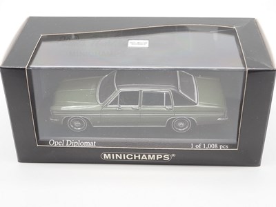 Lot 96 - A group of 1:43 scale models by MINICHAMPS and...