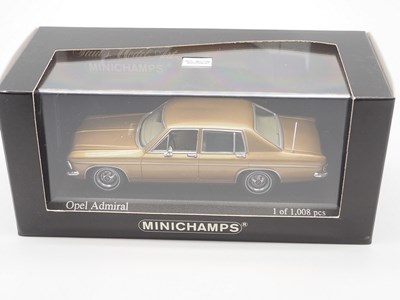 Lot 96 - A group of 1:43 scale models by MINICHAMPS and...