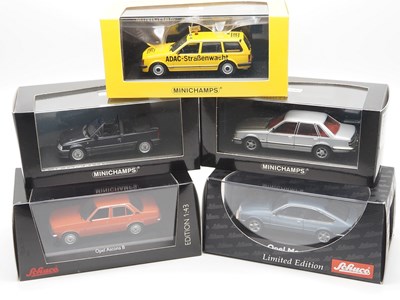 Lot 97 - A group of 1:43 scale models by MINICHAMPS and...