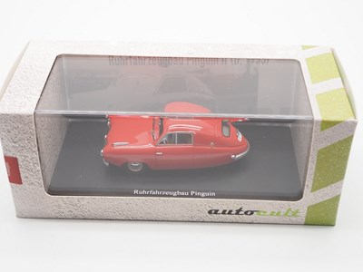 Lot 57 - A 1:43 scale AUTOCULT hand built resin model...