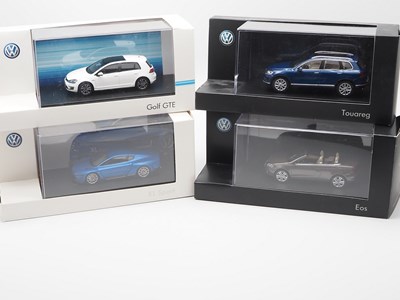 Lot 141 - A group of 1:43 scale Volkswagen dealer models...