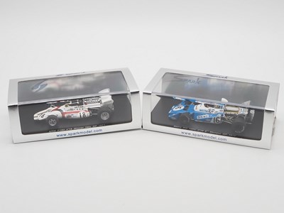 Lot 175 - A pair of 1:43 scale hand built resin models...