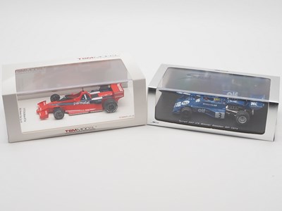 Lot 180 - A pair of 1:43 scale hand built resin models...