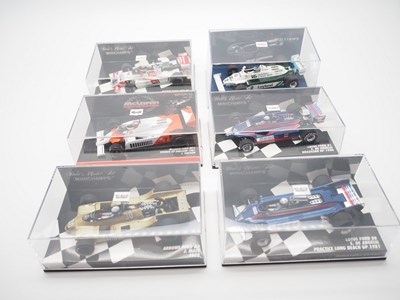 Lot 198 - A group of 1:43 scale Formula 1 and 2 race...