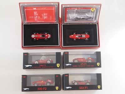 Lot 214 - A group of 1:43 scale Formula 1 race cars by...