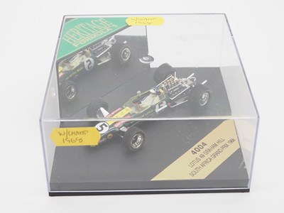 Lot 217 - A group of 1:43 scale Formula 1 race cars by...