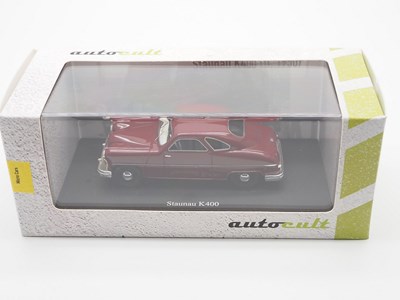 Lot 62 - A 1:43 scale AUTOCULT hand built resin model...