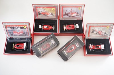 Lot 223 - A group of 1:43 scale Formula 1 race cars by...