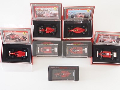 Lot 224 - A group of 1:43 scale Formula 1 race cars by...