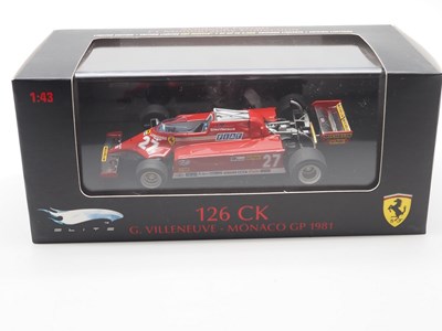 Lot 224 - A group of 1:43 scale Formula 1 race cars by...
