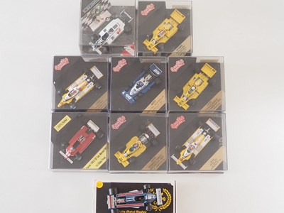 Lot 228 - A group of 1:43 scale Formula 1 race cars by...