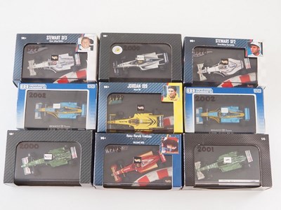 Lot 233 - A group of 1:43 scale Formula 1 race cars by...