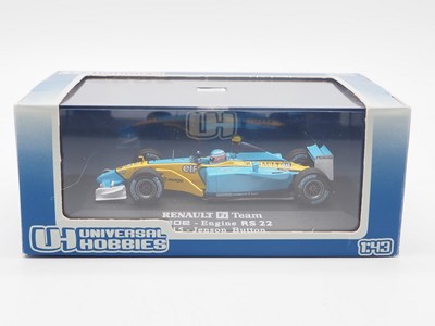 Lot 233 - A group of 1:43 scale Formula 1 race cars by...