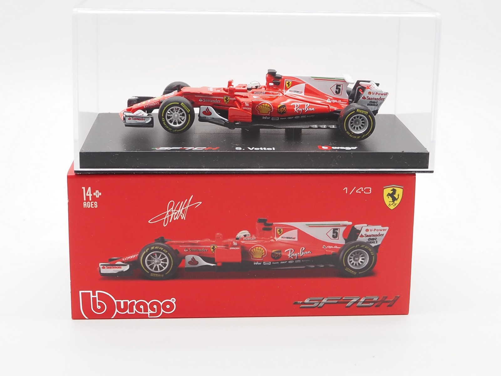 Lot 235 A group of 143 scale Formula 1 race cars by