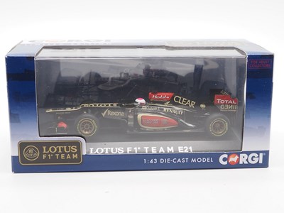 Lot 235 - A group of 1:43 scale Formula 1 race cars by...