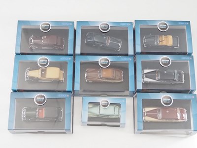 Lot 255 - A group of 1:43 scale models by OXFORD DIECAST,...