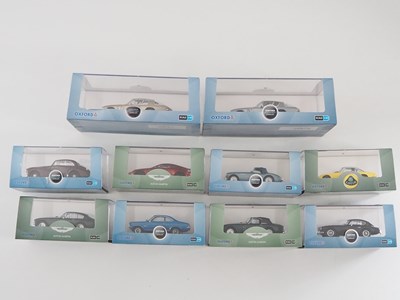 Lot 257 - A group of 1:43 scale models by OXFORD DIECAST,...