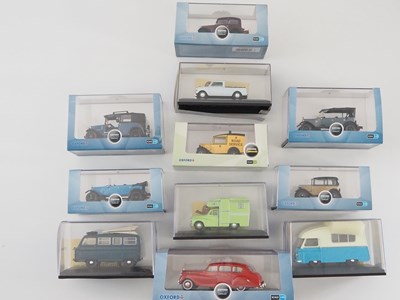 Lot 259 - A group of 1:43 scale models by OXFORD DIECAST,...