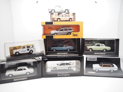 Lot 275 - A group of 1:43 scale models by MINICHAMPS,...