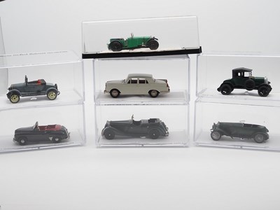 Lot 302 - A group of unboxed hand built 1/43 scale...