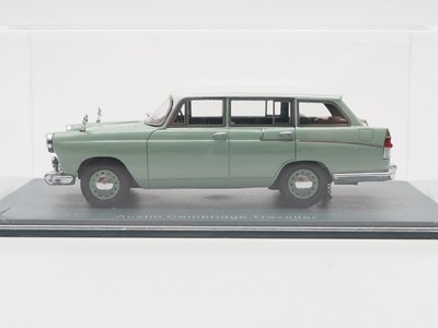 Lot 344 - A pair of hand built limited edition resin...