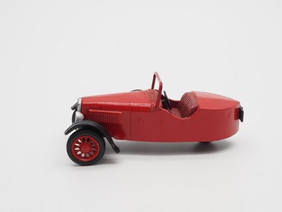 Lot 348 - A pair of 1:43 scale hand built white metal...
