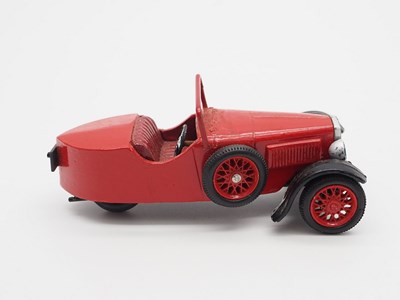 Lot 348 - A pair of 1:43 scale hand built white metal...