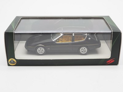 Lot 433 - A pair of 1:43 scale hand built resin models...