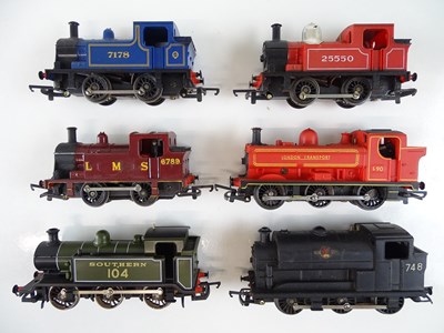 Lot 406 - A group of OO Gauge small steam tank...